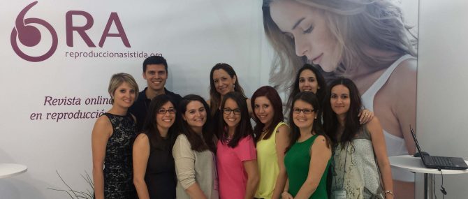 Imagen: Estand en el Saló inviTRA 2015 de Reproducció Assistida ORG, els organitzadors de l'esdeveniment
