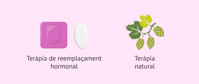 Imagen: Teràpia davant els símptomes de la menopausa