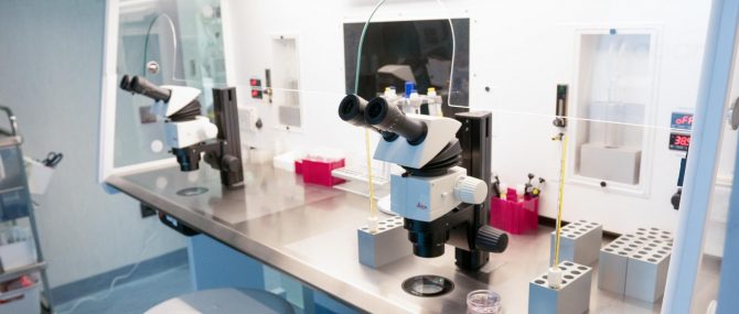 Imagen: Laboratori de FIV en Reproclinic