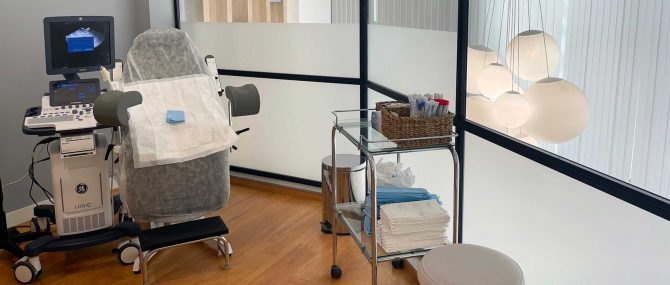 Imagen: Sala d'exploració en Reproclinic