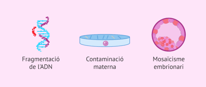 Imagen: Limitacions del test genètic preimplantacional no invasiu